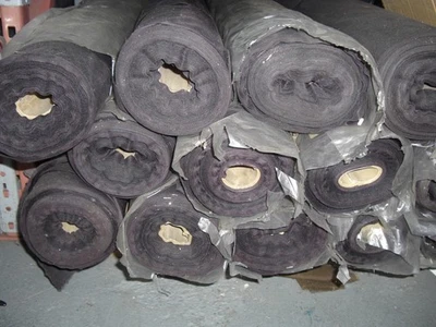 Wachs 100 % Baumwolle 6 Unzen Stoff Pflaume von Mtr/Bulk Oilskin wasserabweisend - Bild 1 von 4