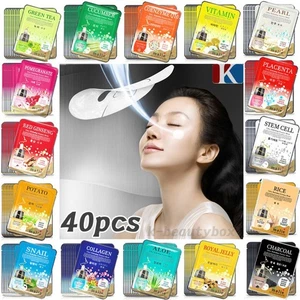 40PCS Essence Facial Face Mask Sheets Nose Strip Set Moisture Face Mask K-Beauty - Picture 1 of 10