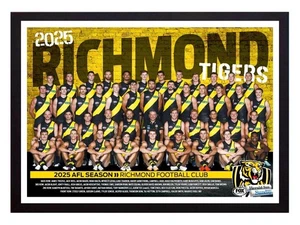 AFL 2025:  Richmond Tigers Giants posters 90x60cm Footy Championship - Picture 1 of 2