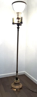 REMBRANDT Floor Lamp Colonial Premiere 3 Way Light Included Night Light Base - Image 1 of 4