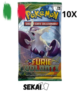 POKEMON XY FLIEGENDE FURIE 10 BEUTEL SEALED ITALIENISCH - BOOSTER PAKETE ITA - Bild 1 von 1