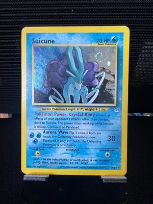 Suicune 2001 Neo Revelations Holo 14/64 LP - Holo Swirl - Image 1 of 4