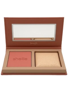 Benefit Blush & Highlighter Duo Makeup Palette - Dandelion, Twinkle Beach - Picture 1 of 4