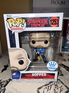 Hopper (1253) (Stranger Things) Funko Shop Exclusive Pop - Picture 1 of 8