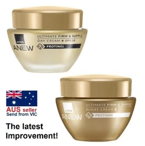 Avon Anew ULTIMATE Day + Night Cream w/h PROTINOL 2 x 50ml Improved New in box - Picture 1 of 5