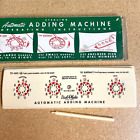 Machine à ajouter automatique Sterling Dial-A-Matic vintage