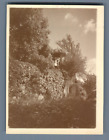 France, Gerberoy (Oise), Jardins Henri le Sidaner  Vintage silver print.  Tira