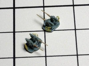 Orange hobby N07-157-1/700 US Navy 3"/50 MK-22 Twin AA Guns (4 groups) - Picture 1 of 3
