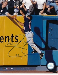 SHANNON STEWART MINNESOTA TWINS ACTION SIGNED 8x10 - Picture 1 of 1