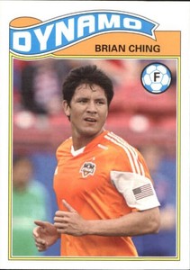 2013 Topps MLS 1978 English Footballer #BC Brian Ching