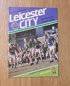Leicester City v Carlisle United 1984/85 FA Cup 4th Round  - Picture 1 of 1