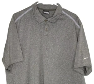 Camisa polo atlética de golf Nike Golf Dri-Fit para hombre manga corta verde jaspeado, XL - Imagen 1 de 9