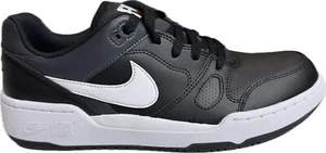 Nike Men's Full Force Low Black Retro Leather Lifestyle Sneaker, FB1362-001/$140 - Picture 1 of 6