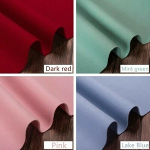 Faux Woollen Fabric Wool Cloth Thick Cashmere Solid DIY Material Winter Costume - Picture 1 of 24