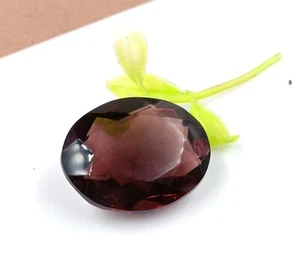 Wonderful Sale 90.50 Carat Purple Amethyst Lab-Created Oval Shape Gemstone SMO - Picture 1 of 6