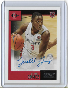 TERRELL GOMEZ 2021-22 CHRONICLES DRAFT PICKS SCORE ROOKIE AUTO # /199