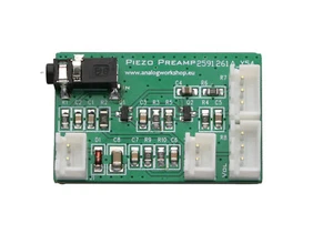 Aktywny pokładowy przedwzmacniacz piezoelektryczny AnalogWorkshop - Zdjęcie 1 z 3