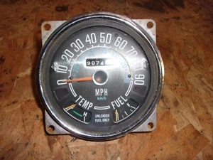Jeep CJ speedometer 90 mph 76 to 86 tested works - Picture 1 of 5