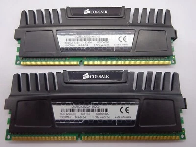 Corsair Vengeance 8GB (2x4GB) DDR3 CMZ8GX3M2A1600C9 1.50V ver3.24 #R1626 - Bild 1 von 3