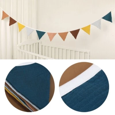Cool Cotton Bunting Stylish Trendy for Baby Shower Party Decoration - Image 1 of 4