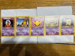 Poke a Psychic Pack 1995 Jynx, Abra, Drowzee, Kadabra, Sabrina’s Hypno - Foto 1 di 6