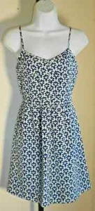 J. Crew Woman's Navy/White Casual Sundress Sz 00 - Picture 1 of 2