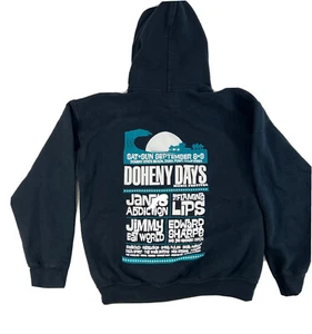 2012 Doheny Days Music Fest Black Sweatshirt, Jane's Addiction Flaming Lips - Picture 1 of 8