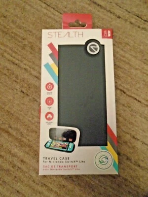 Nintendo Switch Lite - Stealth Carry / Travel Case - Grey - New - Image 1 of 2
