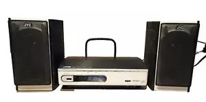 JVC Micro Component System UX-EP25 CD player Mp3 Wma Ipod USb w/ Speakers & Ant - Picture 1 of 8