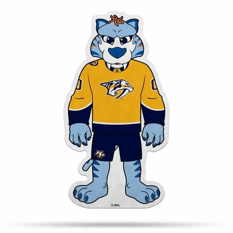Nashville Predators 18"x18" Mascot Felt Pennant [NEW] NHL Sign Banner Wall Cave Cover