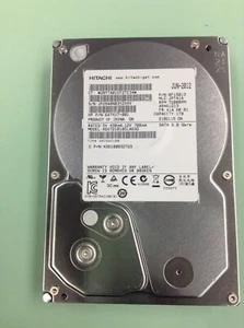 Hitachi HDS721010CLA632 P/N: 0F15013 1TB 7.2K RPM 6Gb/s 3.5" SATA HDD - Picture 1 of 2