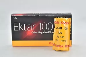 Brand New 1Pcs Kodak Ektar 100 ISO Color Negative Film 120 Medium Format 10/2012 - Picture 1 of 9