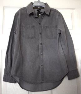Art Class Boy's Long Sleeve Button Up Shirt Gray Size (6/7) New - Picture 1 of 3