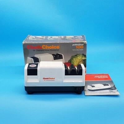 Chef's Choice Professional 100 Diamond Hone Knife Sharpener Manual Box - Image 1 of 4
