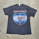 Vintage 1988 Iron Maiden Can I Play With Madness Tour Concert Shirt Front/back