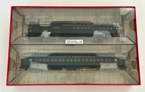 BACHMANN SPECTRUM 81425 HO Doodlebug Loco W/Trailer Maryland & Pennsylvania DCC - Picture 1 of 3