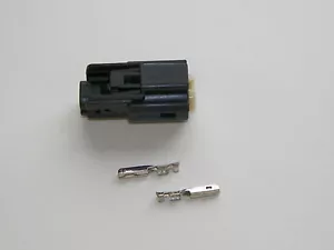 1 Harley 2X BLACK FEMALE OEM Molex MX150 connector terminals switch wiring 07+ - Picture 1 of 7