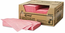 Chix Wet Wipes, 200 Pink Wipes, #8507, 11 1/2 x 24", New-Fast Ship