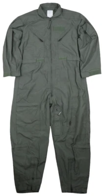 USAF Sage Green CWU-27/P Summer Flyer's Coveralls US Air Force Flight Suit - Image 1 of 2