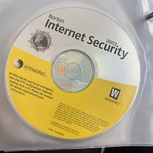Norton Internet Security 2003 For Windows CD ROM - Picture 1 of 4