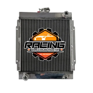 Full Aluminum Radiator For 1970-1976 Nissan Datsun B110 1200 120Y B210 2.1L A12 - Picture 1 of 5