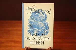 Lithuanian Poetry Stasys Santvaras Boats with Broken Sails 1945 Patria 1st/1st - Picture 1 of 10