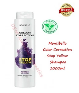 Montibello Farbkorrektur Stop gelbes Shampoo 1000ml - Bild 1 von 1