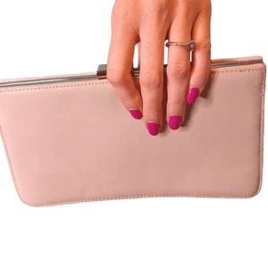 NWOT Vintage Giani Bernini Genuine Leather Clutch - Picture 1 of 7