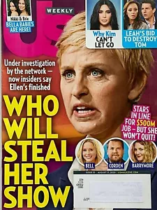 ELLEN DEGENERES 2020 US Magazine KIM KARDASHIAN LEAH REMINI - Picture 1 of 1
