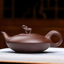 180ml Chinese Yixing Purple Clay Handmade Elephant Kung Fu Teapot Tea Set Decor