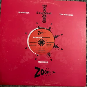Sourmash- The Blessing Remixes - 12” LP Vinyl Zoom Records UK Import 1995 Ex - Picture 1 of 4