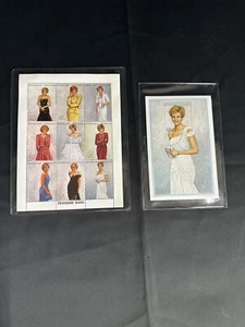 Lot Of 2 Princess Diana 1997 Collectors Stamps - Picture 1 of 2