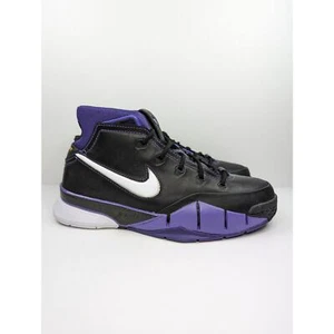 Zapatillas de baloncesto Kobe 1 Protro para hombre talla 8 púrpura Reign negras AQ2728 004 - Imagen 1 de 9