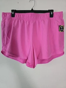 Athletic Works Women’s Pink Running Shorts Plus Size XXXL/22 NWT Pockets Lining  - Picture 1 of 7